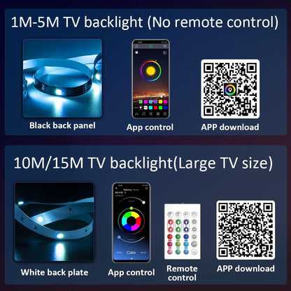 LED Strip Lights,Bluetooth APP Control 5050 RGB Led Lights,5V USB LED Strip Colorful Led Tape For TV Backlight Room Decoration - YOURISHOP.COM
