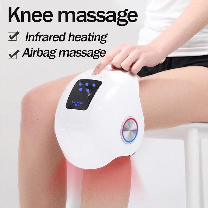 Lifetime Warranty Laser heated air massage knee physiotherapy instrument knee massage rehabilitation pain relief Leg massage - YOURISHOP.COM
