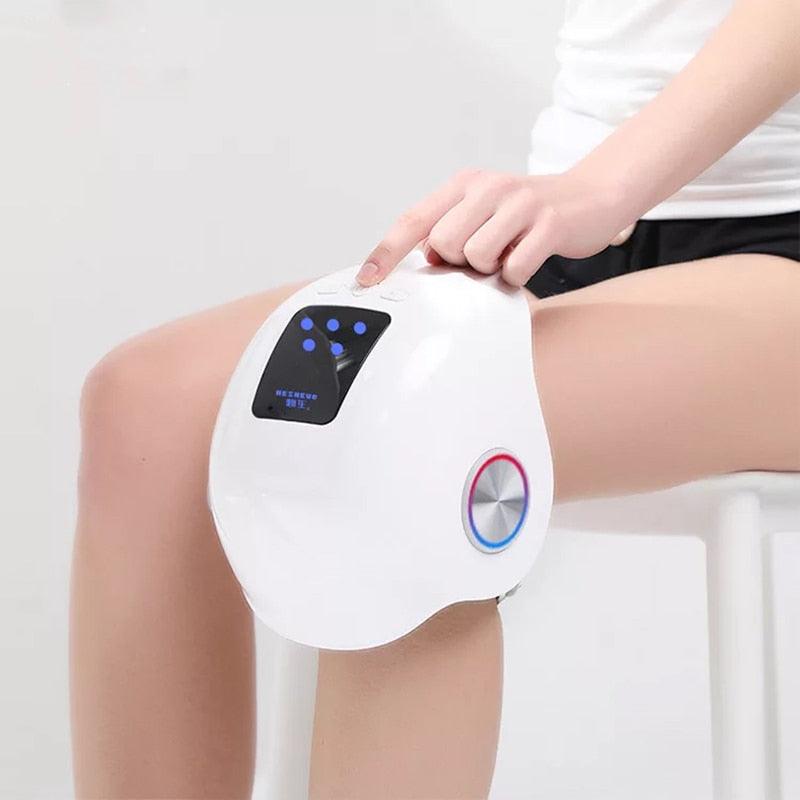 Lifetime Warranty Laser heated air massage knee physiotherapy instrument knee massage rehabilitation pain relief Leg massage - YOURISHOP.COM