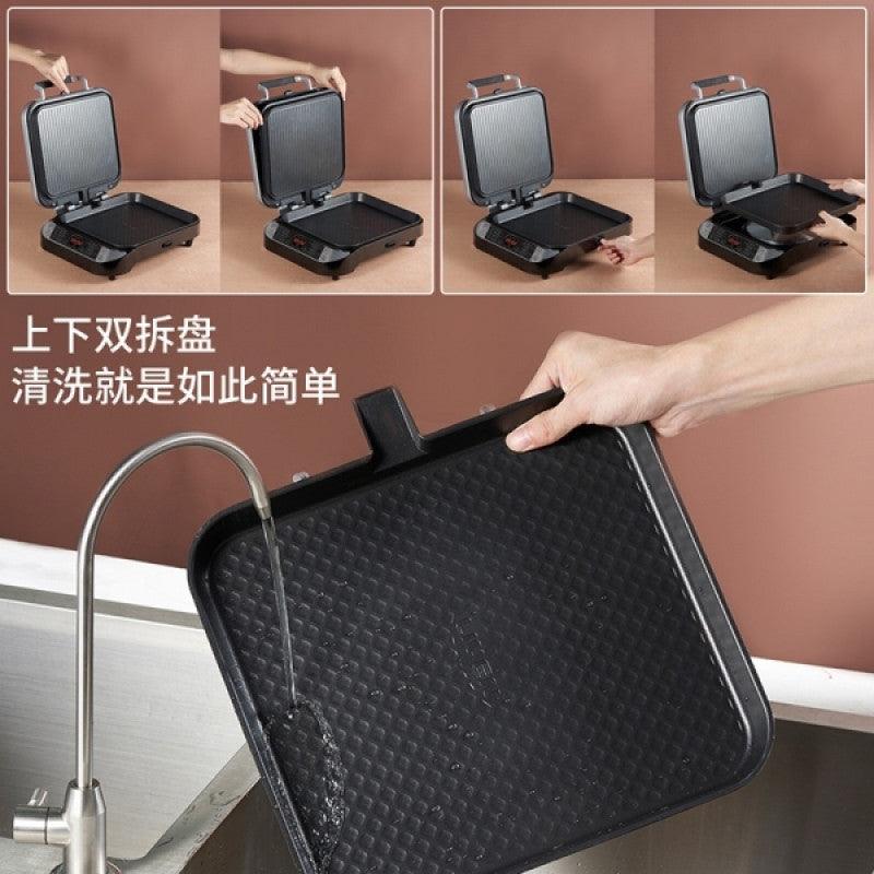 Liven baking pan LR-FD431,double-sided heating deepened baking pan upper and lower plates can be removed