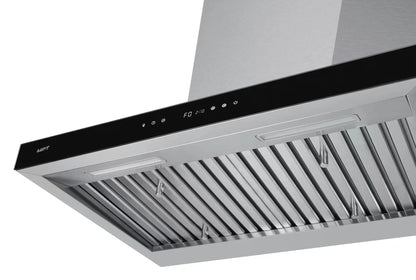 Luft wallmount rangehood FT-76 | Exhaust Volume – 900 CFM| Stainless Steel |30"/ 36" - YOURISHOP.COM