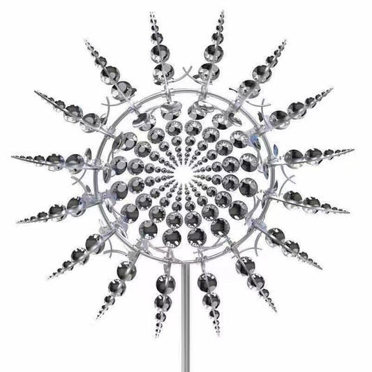 Magical And Unique Metal Windmill Outdoor Wind Spinners Wind Catchers Yard Patio Lawn Garden Border Decor Ornament Moulin à vent - YOURISHOP.COM