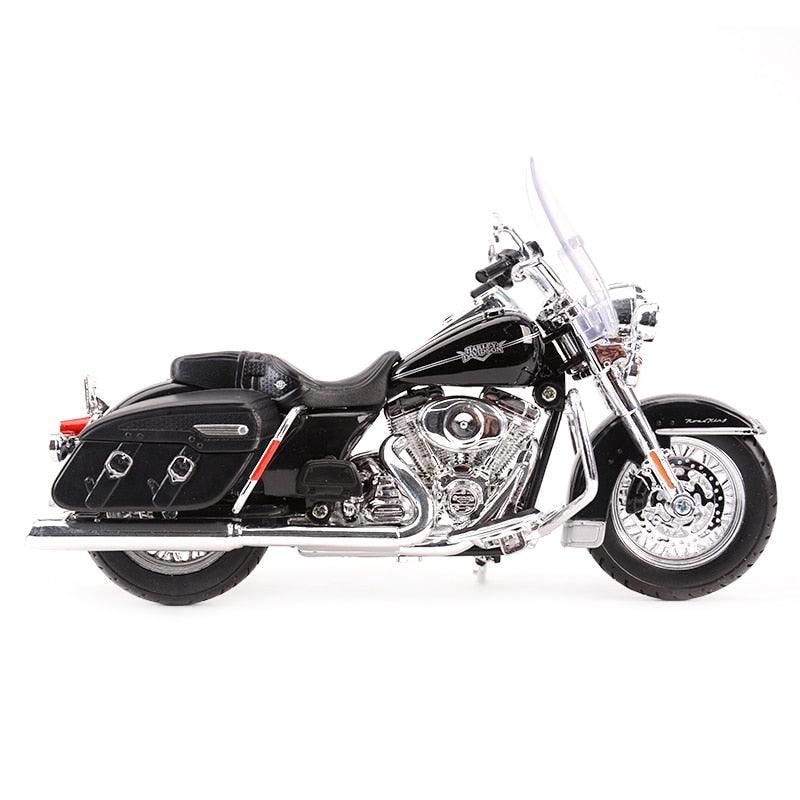 Maisto 1:12 Harley-Davidson 2013 FLHRC Road King Classic Die Cast Vehicles Collectible Hobbies Motorcycle Model Toys - YOURISHOP.COM