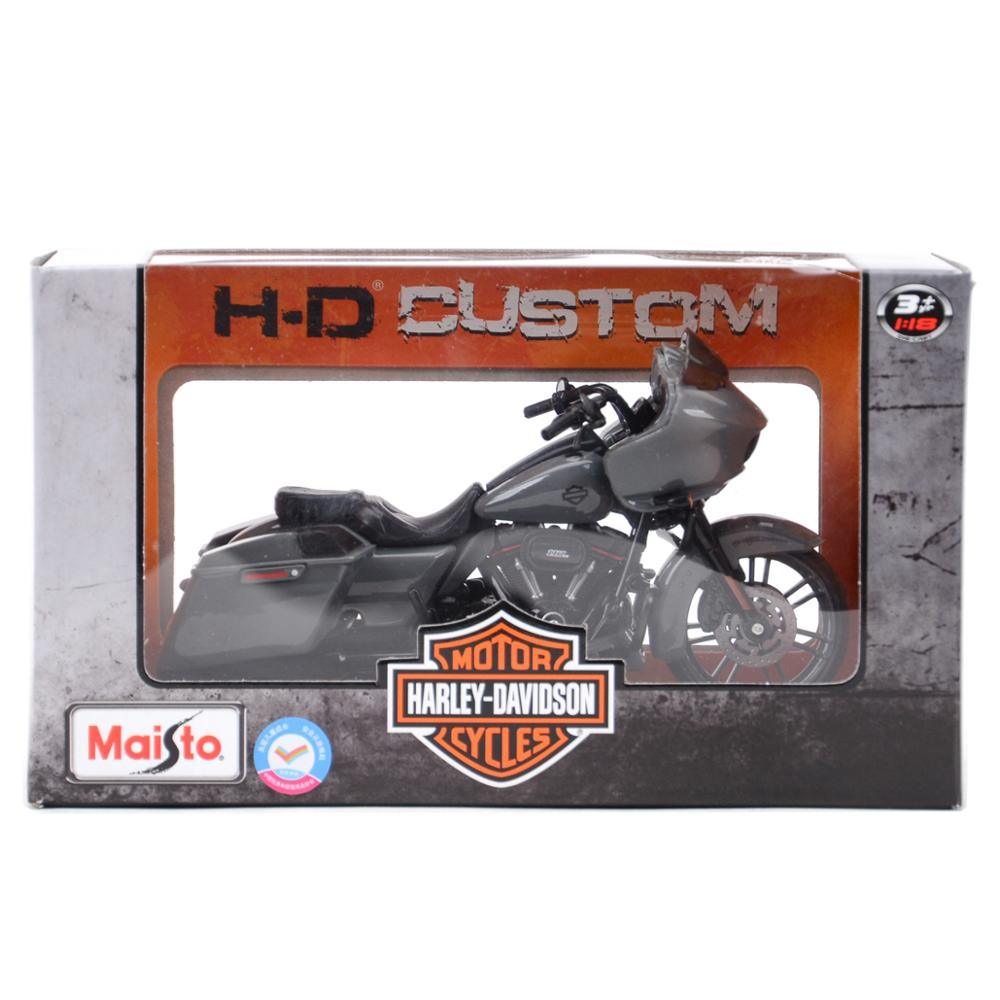 Maisto 1:18 Harley-Davidson 2018 CVO Road Glide Die Cast Vehicles Collectible Hobbies Motorcycle Model Toys - YOURISHOP.COM