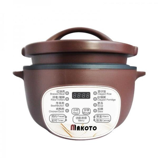 Makoto Soup-cooker Pot DGD30-30GD, Automatic Electric Casserole 3L,Casserole Liner Yellow Braised Chicken Claypot Rice Cooker Soup Pot