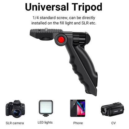 MAMEN Vlogging Kit Equipment Phone Tripod with 2.4G Wireless Lavalier Microphone for iPhone Android Smartphone Tablet SLR Camera - YOURISHOP.COM