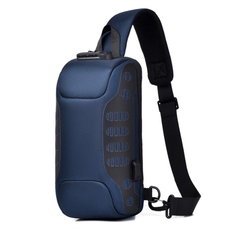 Men Sling Backpack Cross Body Shoulder Chest Bag Anti-theft Travel Motorcycle Rider Waterproof Oxford Male Messenger Bags - YOURISHOP.COM