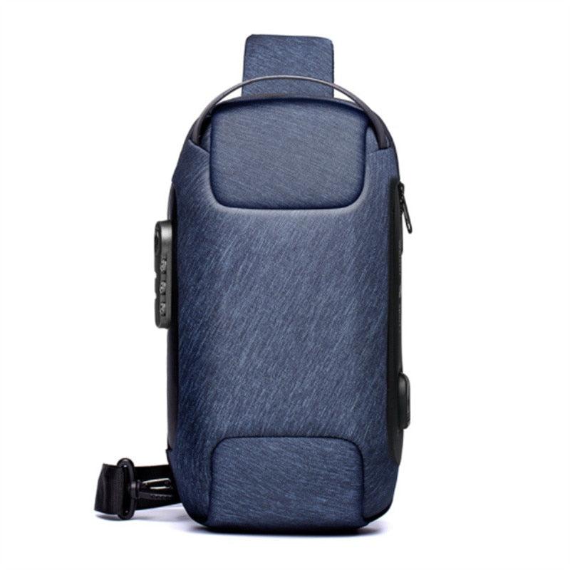 Men Sling Backpack Cross Body Shoulder Chest Bag Anti-theft Travel Motorcycle Rider Waterproof Oxford Male Messenger Bags - YOURISHOP.COM
