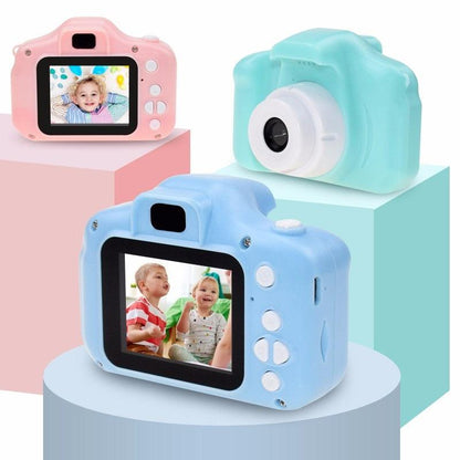Mini Cartoon Photo Camera Toys 2 Inch HD Screen Childrens Digital Camera Video Recorder Camcorder Toys for Kids Girls Gift - YOURISHOP.COM