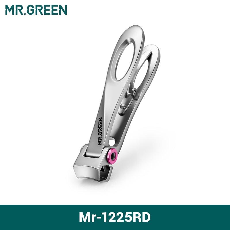 MR.GREEN Nail Clippers Stainless Steel Wide Jaw Opening Manicure Fingernail Cutter Thick Hard Ingrown Toenail Scissors tools - YOURISHOP.COM