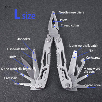 Multifunctional pliers Folding Pliers Multi-tool Pocket Knife Pliers Outdoor Portable Folding Pliers Multipurpose Repair Tools - YOURISHOP.COM