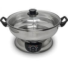 Myland Hot Pot EFPS0，Stainless Steel，Fast Heating，Middle-divided