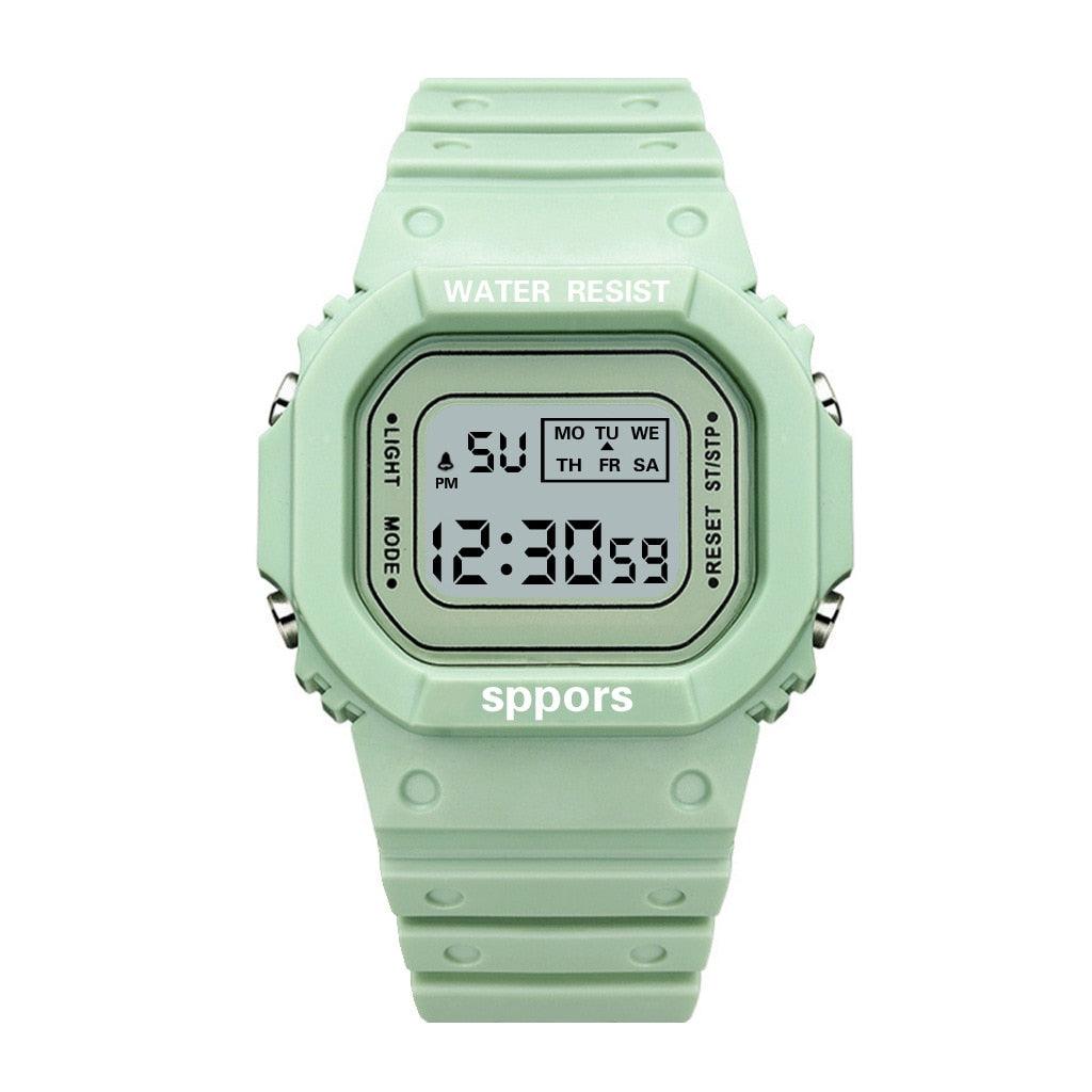 New Fashion Transparent Digital Watch Square Women Watches Sports Electronic Wrist Watch Reloj Mujer Clock Dropshipping - YOURISHOP.COM