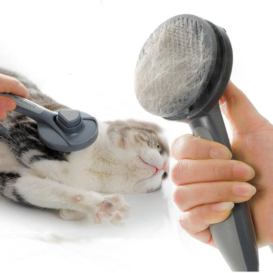 New Pet Cat Brush Massage Tool Dog Brush For Long Hair Grooming Cat Products For Pet Comb Anti Pulgas Dogs Kitten Accessories - YOURISHOP.COM