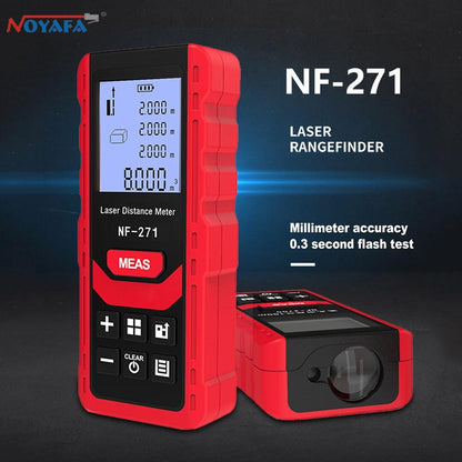 NOYAFA NF-271 laser distance meter 40M 80M electronic roulette laser digital tape rangefinder profesional Ruler Test Tool - YOURISHOP.COM