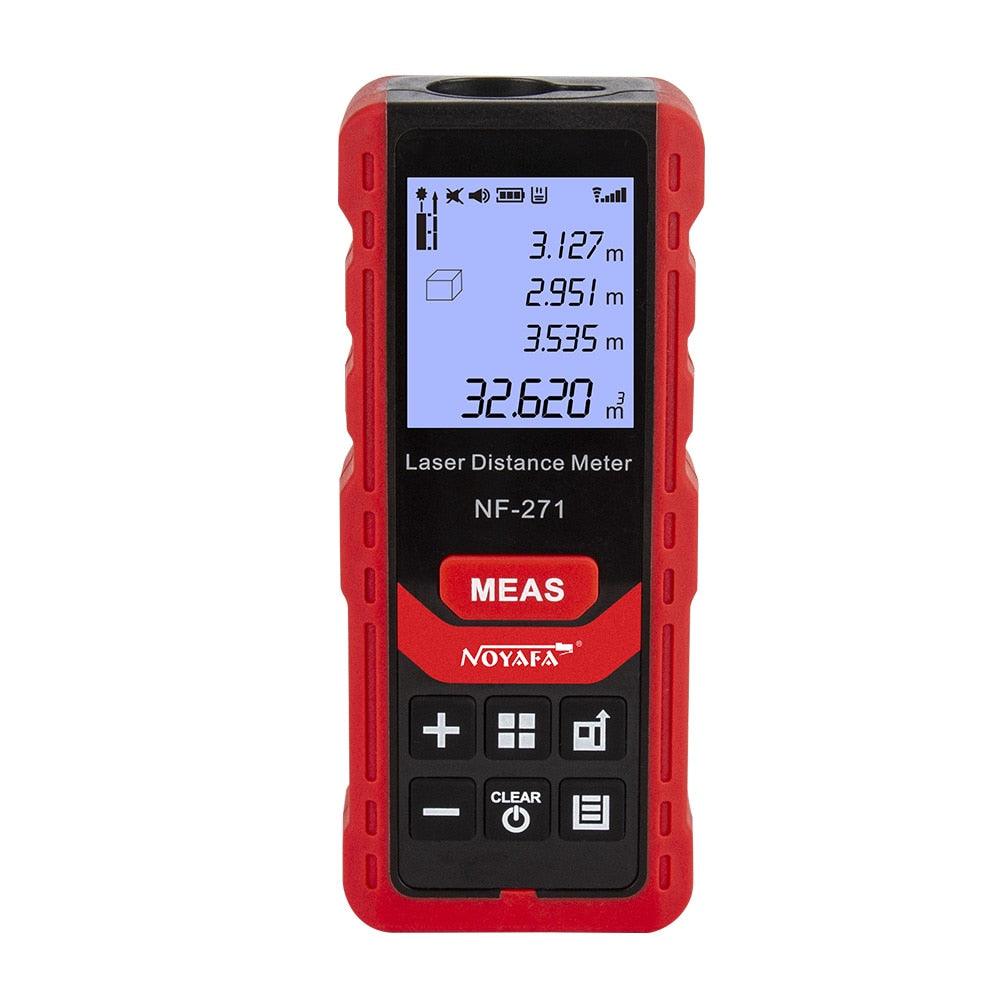 Noyafa NF-271 Laser Distance Meter 40M 80M Rangefinder Tape Range Finder Measure Device Digital Ruler Test Tool - YOURISHOP.COM