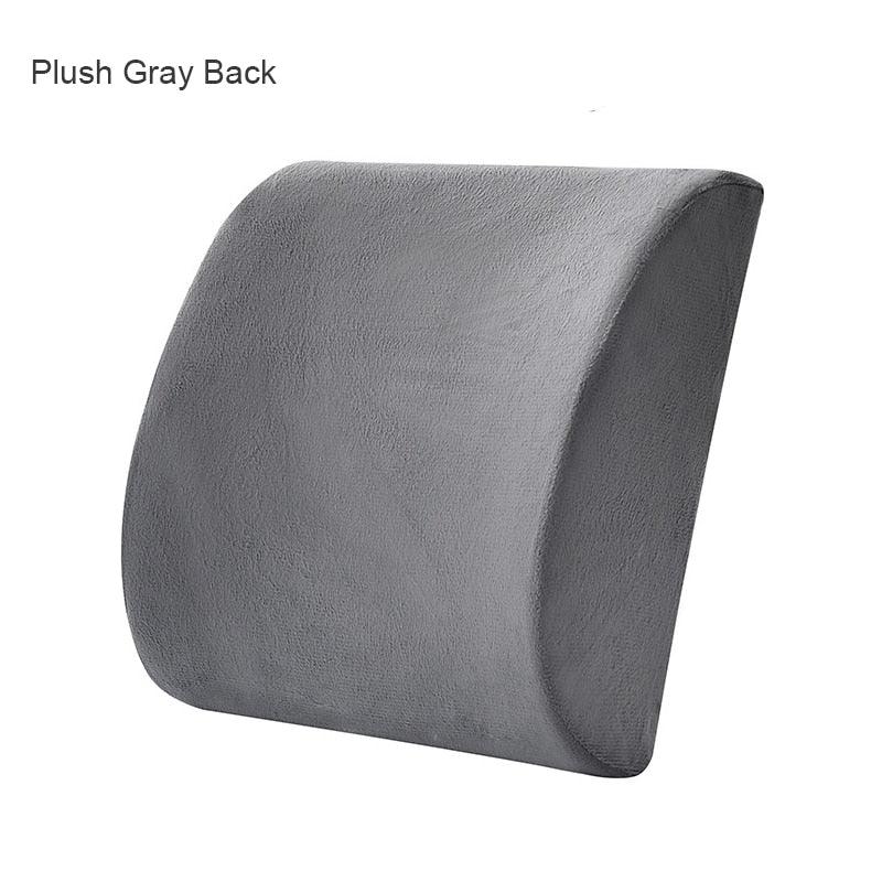 Orthopedics Hemorrhoids Seat Cushion Memory Foam Car Rebound Cushion Office Chair Lumbar Support Pain Relief Breathable Pillow - YOURISHOP.COM