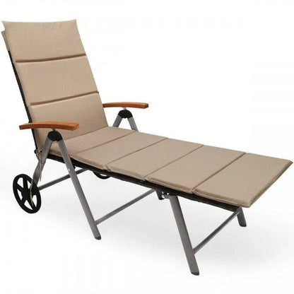 Outdoor Chaise Lounge HW63221 Chair Rattan/Lounger/Recliner Chair - YOURISHOP.COM