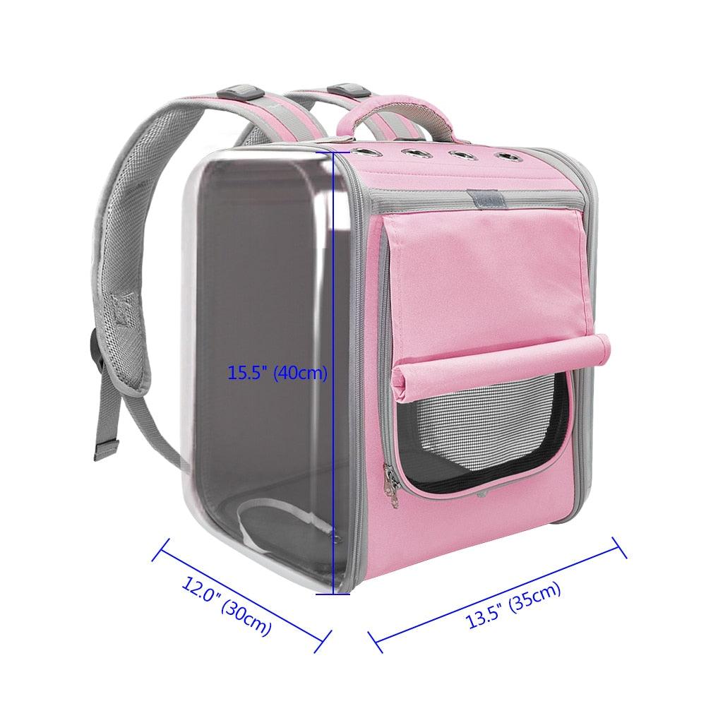 Pet Cat Carrier Backpack Breathable Cat Travel Outdoor Shoulder Bag For Small Dogs Cats Portable Packaging Carrying Pet Supplies - YOURISHOP.COM
