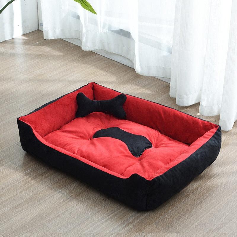 Pet Dog Bed Warm Sofa Dog Mats For Small Medium Large Dog Soft Pet Bed For Dogs Washable House For Cat Puppy Cotton Kennel Mat - YOURISHOP.COM