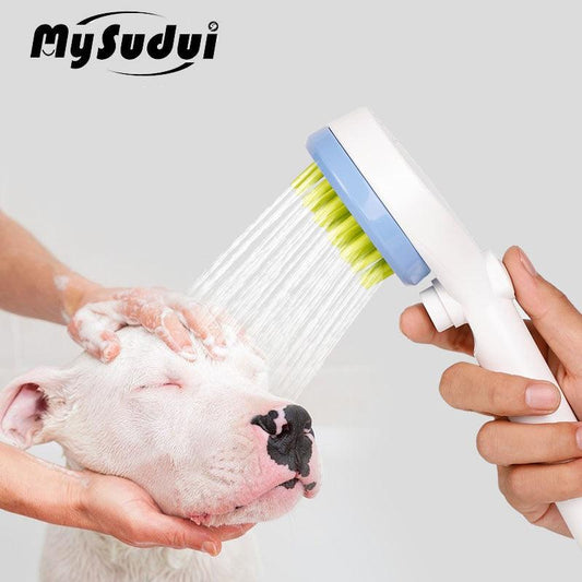 Pet Dog Cat Dog Bath Shower Tool Brush Cleaning Wash Bath Sprayer Massager Shampoo Grooming Tool Outdoor Pet Supplies Chuveiro - YOURISHOP.COM