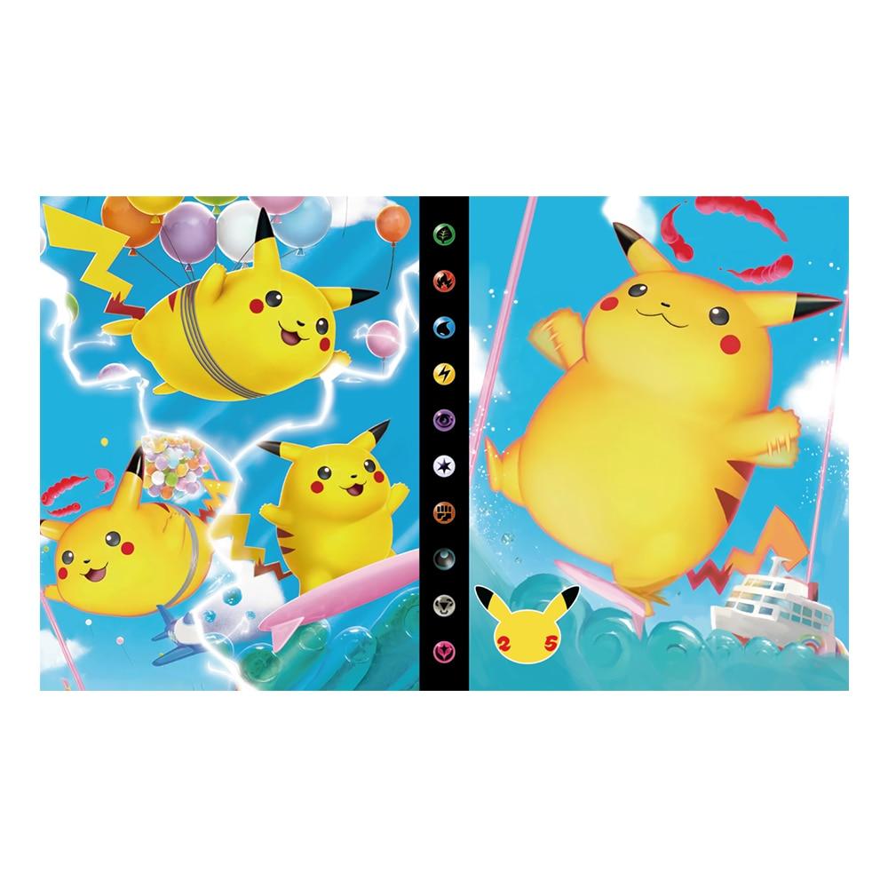 Pokemon Album Cards Book Map Letter Holder Binder Cartoon TAKARA TOMY New Anime 240PCS VMAX GX EX Collection Folder Kid Toy Gift - YOURISHOP.COM