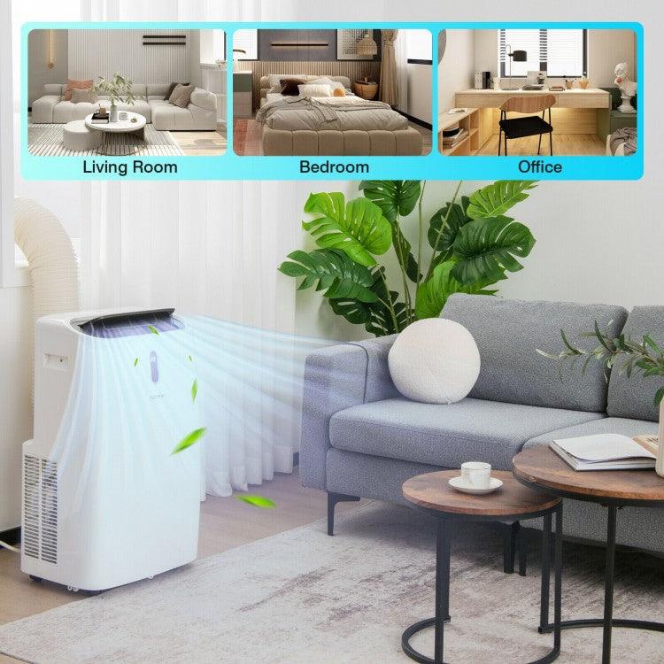 Portable Air Conditioner FP10116US-WH with APP and WiFi Control,14000 BTU - YOURISHOP.COM