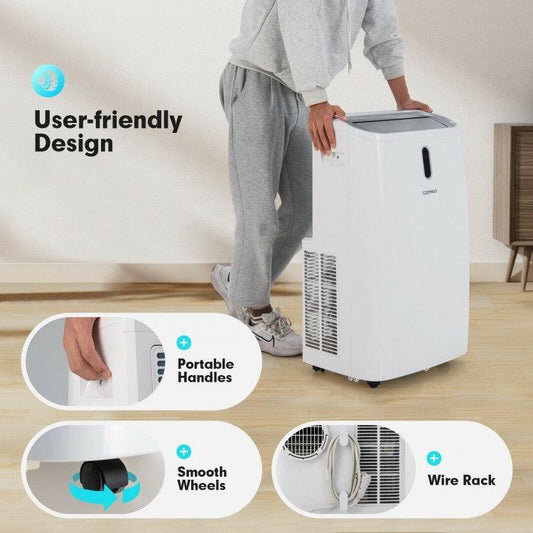 Portable Air Conditioner FP10116US-WH with APP and WiFi Control,14000 BTU - YOURISHOP.COM