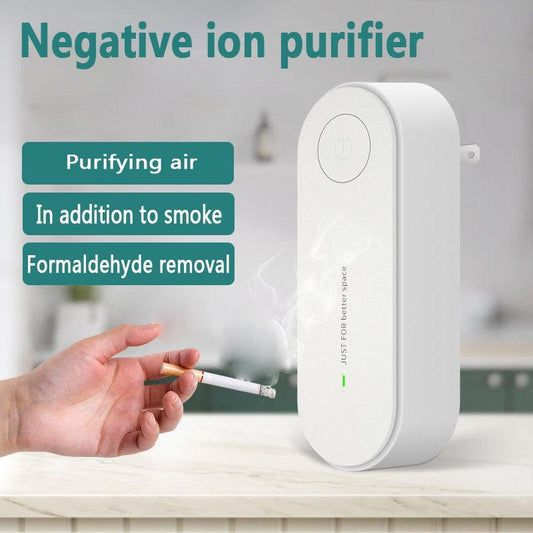 Portable Air Purifier Anion Air Purification Xiomi Air Freshener Ionizer Cleaner Dust Cigarette Smoke Remover Toilet Deodorant - YOURISHOP.COM
