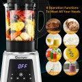 Professional Countertop Blender EP24954US,8-in-1 Smoothie Soup Blender with Timer - YOURISHOP.COM