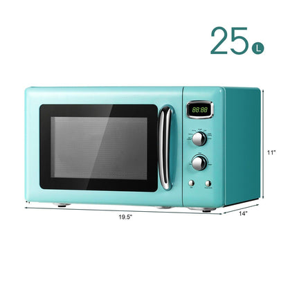 Retro Microwave Oven EP24453，size