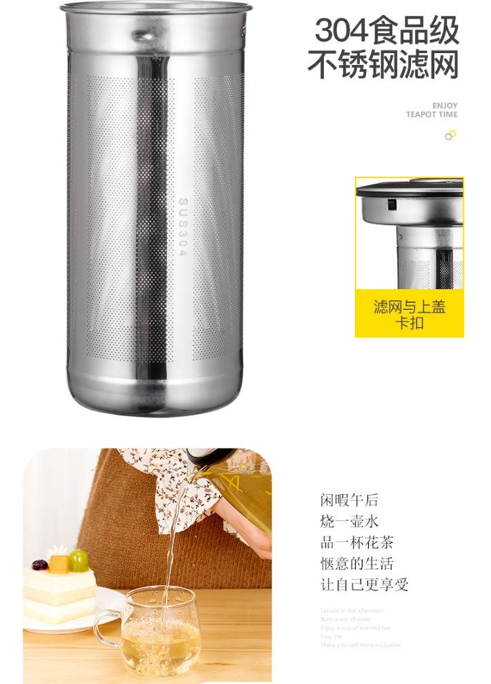 Royalstar 304 stainless glass electric kettle GL2000A,1500W - YOURISHOP.COM