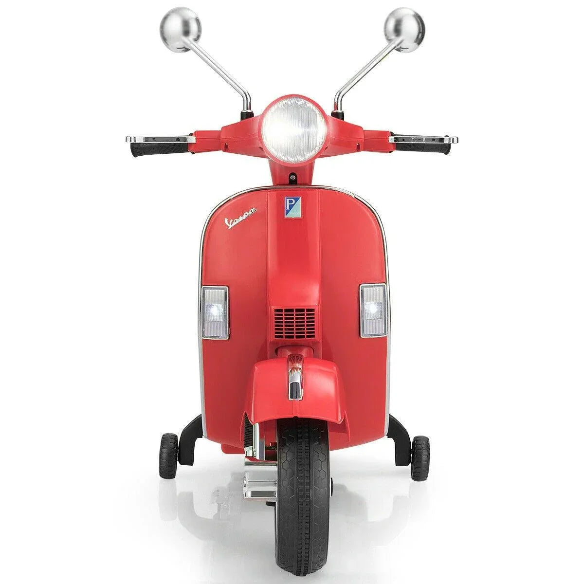 Scooter Motorcycle TY327441 with Headlight,6V Kids Ride on Vespa - YOURISHOP.COM