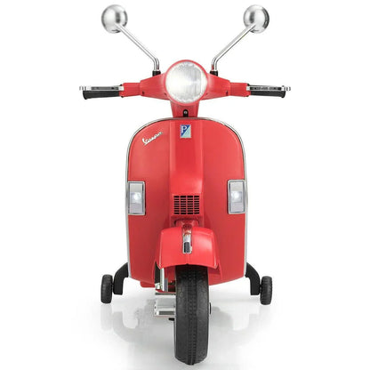 Scooter Motorcycle TY327441 with Headlight,6V Kids Ride on Vespa - YOURISHOP.COM