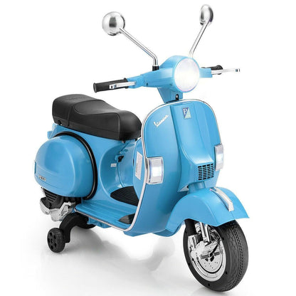 Scooter Motorcycle TY327441 with Headlight,6V Kids Ride on Vespa - YOURISHOP.COM