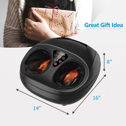 Shiatsu Foot Massager EP23422,with Heat Kneading Rolling Scraping Air Compression - YOURISHOP.COM