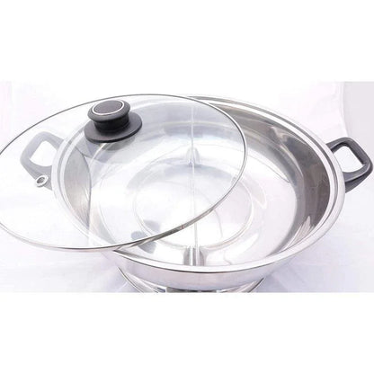Sonya Hot Pot SYHS-30,Shabu Shabu Mongolian Electric Hot Pot With DIVIDER, 1500W 5L - YOURISHOP.COM