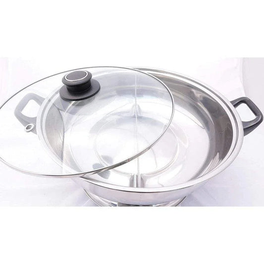 Sonya Hot Pot SYHS-30,Shabu Shabu Mongolian Electric Hot Pot With DIVIDER, 1500W 5L - YOURISHOP.COM