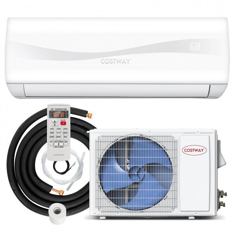 Split Air Conditioner FP10293US-WH with Heater,12000BTU 208-230V Ductless Mini - YOURISHOP.COM