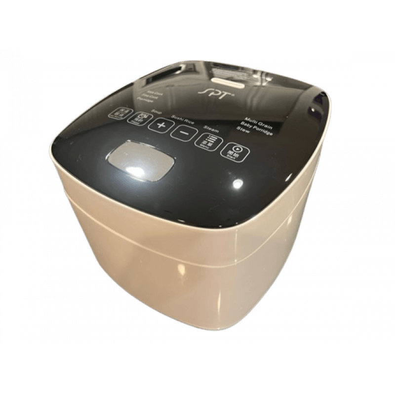 SPT Rice Cooker MC-2206,Stainless Steel inner pot,6 Cups,multiple functions