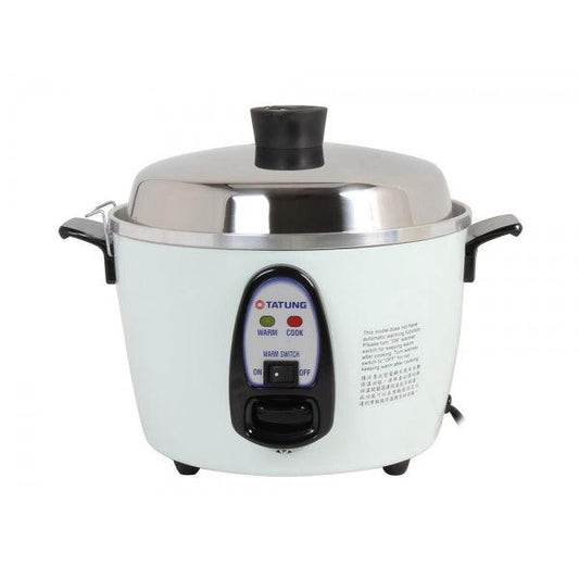 TATUNG Rice Cooker TAC-6G(SF),6 cups/2.5L water-proof three-dimensional heating stainless steel inner pot