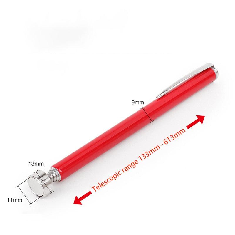 Telescopic Magnetic Pen Metalworking Handy Tool Magnet Capacity for Picking Up Nut Bolt Adjustable Pickup Rod Stick Mini Pen - YOURISHOP.COM