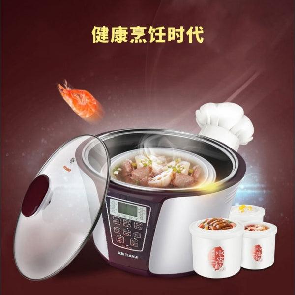 Tonze Electric StewPot DGD33-32EG, 3.2L Automatic Waterproof Stew Nourishing Stew Pot - YOURISHOP.COM