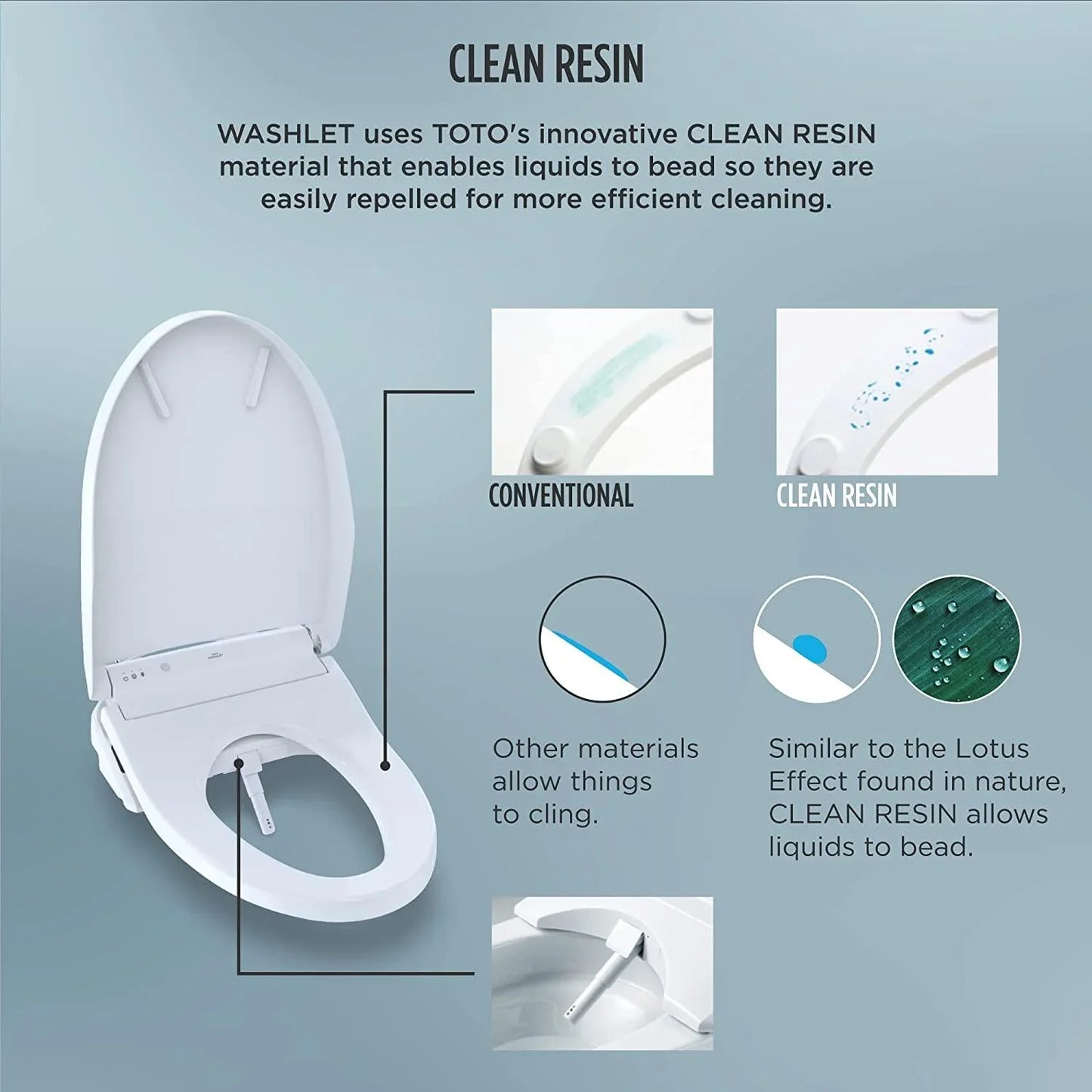 TOTO Washlet C2,Electronic Toilet Seat with PREMIST and EWATER+ Wand Cleaning - YOURISHOP.COM