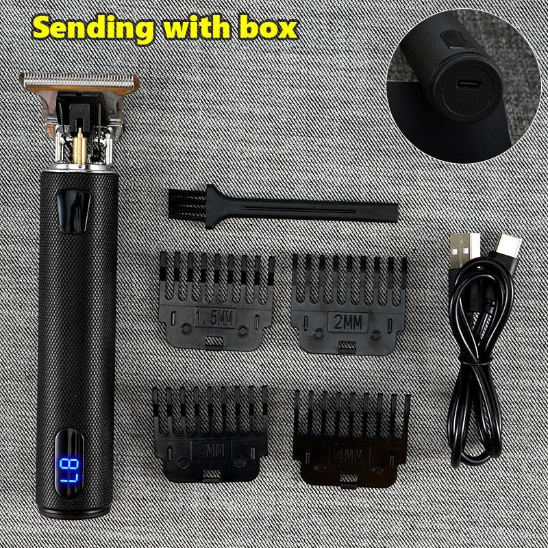 USB Electric Hair Clippers Rechargeable Shaver Beard Trimmer Professional Men Hair Cutting Machine Beard Barber Hair Cut - YOURISHOP.COM