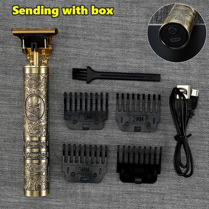 USB Electric Hair Clippers Rechargeable Shaver Beard Trimmer Professional Men Hair Cutting Machine Beard Barber Hair Cut - YOURISHOP.COM