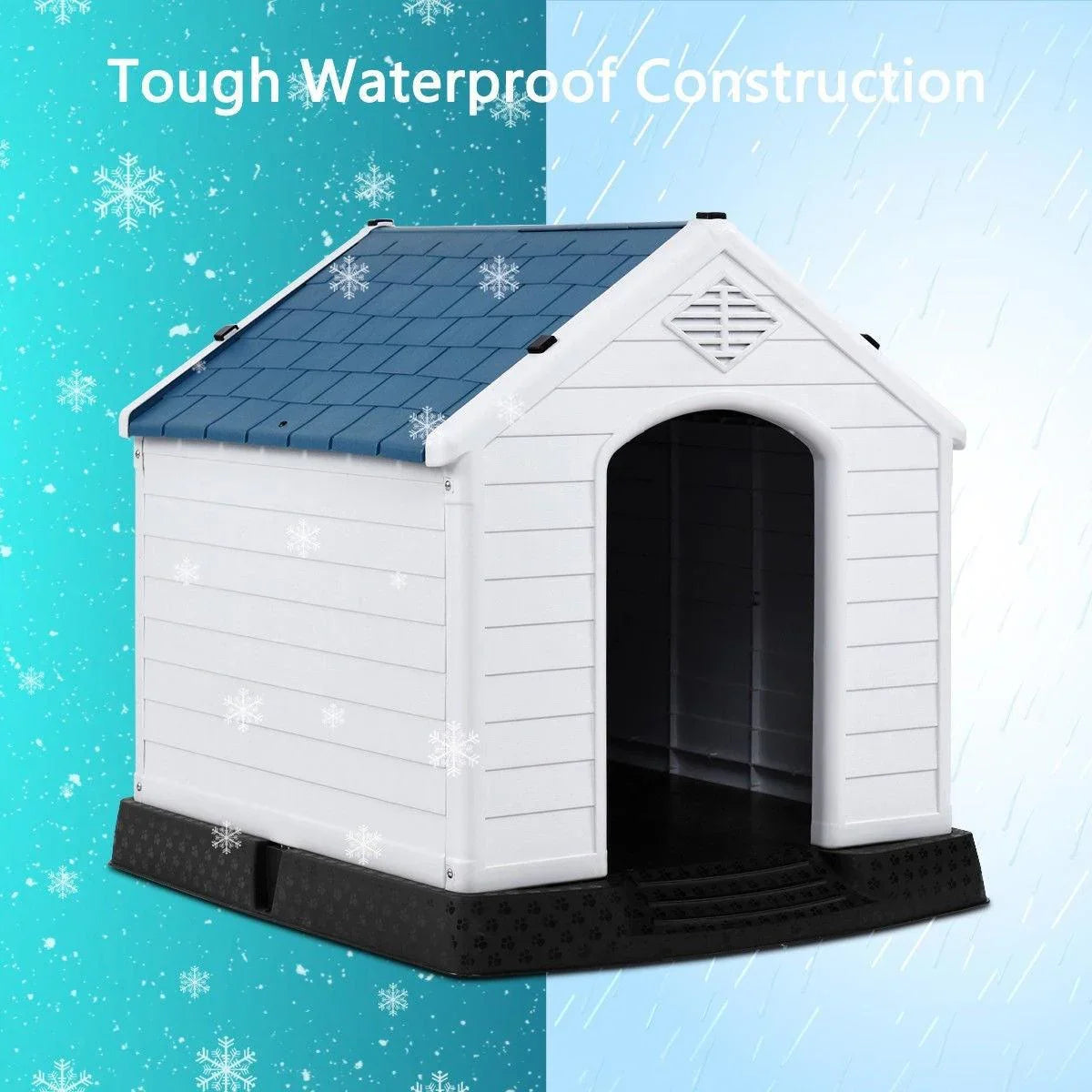 Ventilate Pet Puppy House PS7065,Plastic Waterproof,Easy To Clean - YOURISHOP.COM