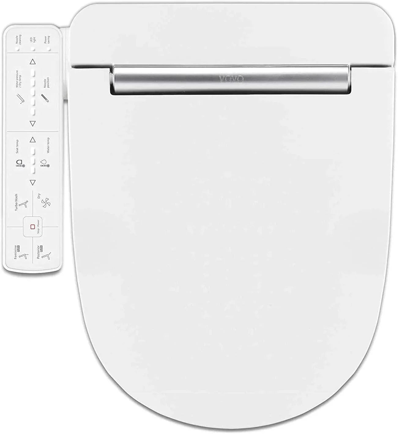 VOVO Bidet VB-3000S, Made in Korea, LED Nightlight, Heated Seat,Warm Dry and Water - YOURISHOP.COM