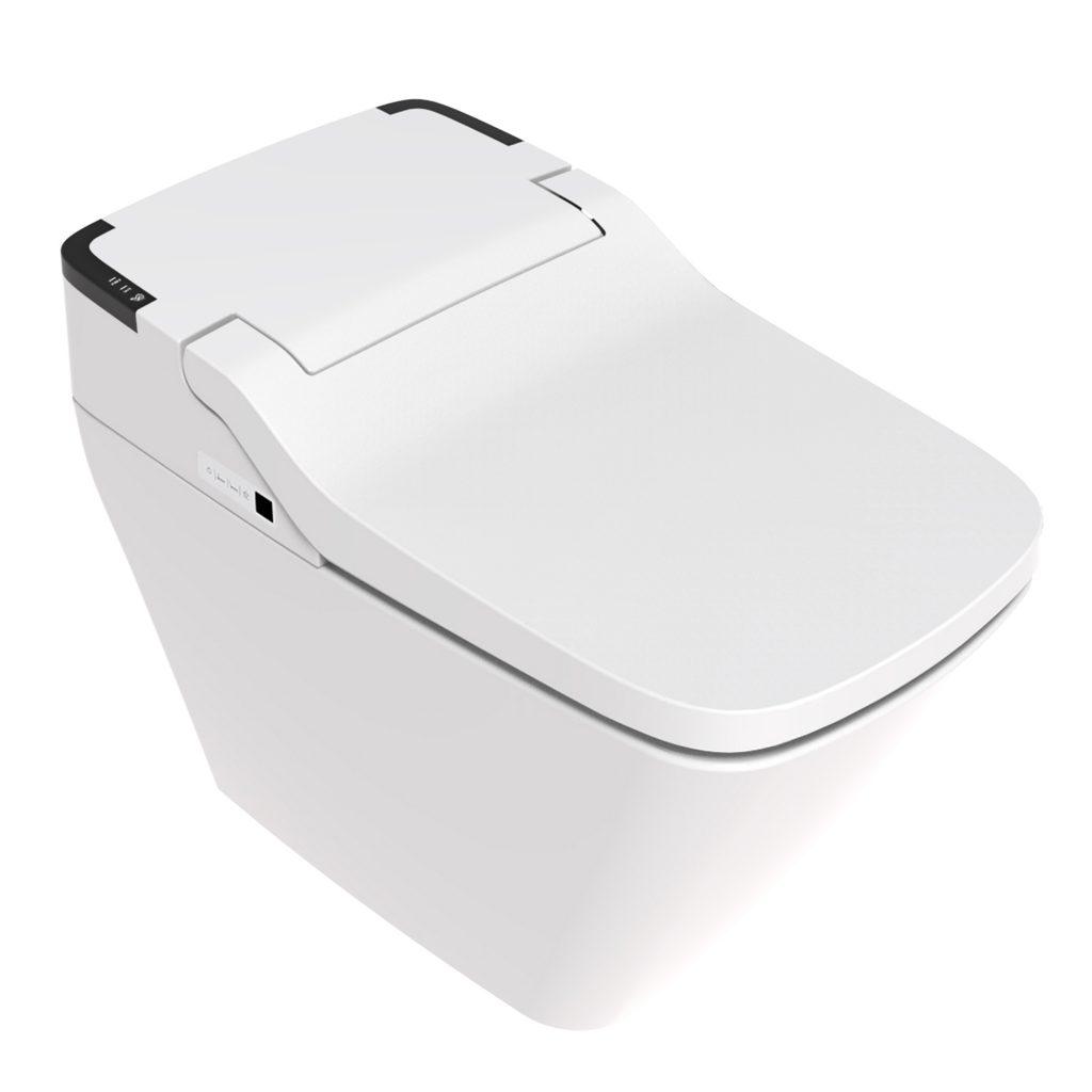 VOVO Toilet Bidet TCB-090S, Integrated Smart Toilet Bidet Seat with Auto Dual Flush - YOURISHOP.COM