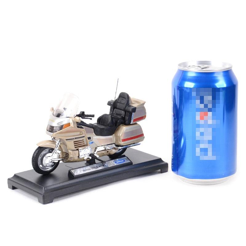 Welly 1:18 Honda Gold Wing Die Cast Vehicles Collectible Hobbies Motorcycle Model Toys - YOURISHOP.COM